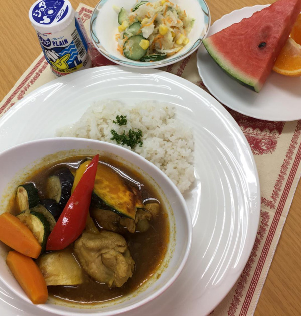 夏野菜のスープカレー