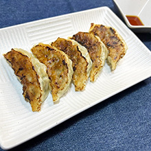 春菊入り餃子