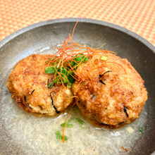 豆腐入りれんこん饅頭